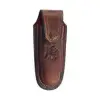 Kurt Figürlü Hakiki Deri Çakı Kılıfı No:5, 16 X 5 Cm - Kemerlikli