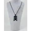 Kuru Kafa Figürü Çelik Erkek Kolye - Ekl0100