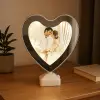 Led Işıklı Kalpli Sihirli Ayna