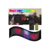 Led Panel Cama Yapışan Telefon Kontrollü Led Ekran Panel 16*64 Led Sayısı