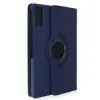 Lenovo Tab M8 Kılıf 360 Tablet Deri Kılıf - Lacivert