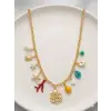 Mercan Dokunuşu Charm Kolye