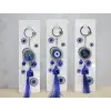 Metal Nazar Boncuğu Anahtarlık Alk3496