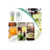 Mini Taşınabilir Mikser 350 Ml Smoothie Makinesi Meyve Sıkacağı Şarj Edilebilir Blender Yeşil