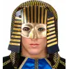 Mısırlı Maskesi Lastik Aparatlı Firavun Maskesi 21x23 Cm