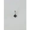Mistik Topaz Taşlı Göbek Piercing - Pg0044