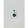 Mistik Topaz Taşlı Göbek Piercing - Pg0047
