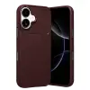 Newface Apple İphone 17 Auto Focus Karbon Kapak - Bordo