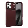 Newface Apple İphone 17 Pro Auto Focus Karbon Kapak - Bordo