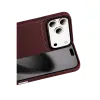 Newface Apple İphone 18 Pro Max Auto Focus Karbon Kapak - Bordo
