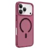 Newface Apple İphone 18 Pro Max Pc Real Magsafe Kapak - Bordo