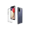 Newface Samsung Galaxy A02s Kılıf Lüx Şeffaf Silikon