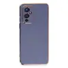 One Plus 9 Kılıf Volet Silikon - Mavi