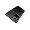 One Plus 9 Pro Kılıf Auto Focus Karbon Kapak - Siyah