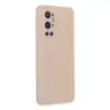 One Plus 9 Pro Kılıf Nano İçi Kadife Silikon - Pudra