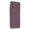 One Plus 9 Pro Kılıf Volet Silikon - Mor