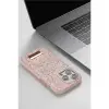 Onegif Apple İphone 14 Bright Simli Kapak - Derin Mor