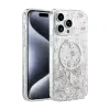 Onegif Apple İphone 14 Pro Max Misk Simli Magsafe Kapak - Desen 2