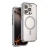 Onegif Apple İphone 15 Pro Max Hulk Magsafe Kapak - Titan Gri