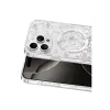 Onegif Apple İphone 16 Pro Max Misk Simli Magsafe Kapak - Desen 2