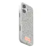 Onegif Apple İphone 17 Bright Simli Kapak - Beyaz