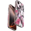 Onegif İphone 15 Flower Series Magsafe Kapak - Pembe