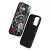 Onegif İphone 16 Flower Series Magsafe Kapak - Siyah