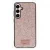 Onegif Samsung Galaxy A55 5g Bright Simli Kapak - Pembe