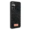 Onegif Samsung Galaxy A57 5g Bright Simli Kapak - Siyah