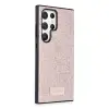 Onegif Samsung Galaxy S23 Ultra Bright Simli Kapak - Pembe