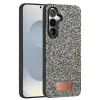 Onegif Samsung Galaxy S25 Bright Simli Kapak - Gold