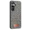 Onegif Samsung Galaxy S25 Bright Simli Kapak - Gold