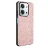 Onegif Xiaomi Redmi 15c 4g Bright Simli Kapak - Pembe