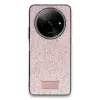 Onegif Xiaomi Redmi A3 4g Bright Simli Kapak - Pembe