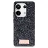 Onegif Xiaomi Redmi Note 13 Pro 4g Bright Simli Kapak - Siyah