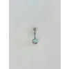 Opal Taşlı Göbek Piercıng - Pg0163