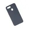 Oppo A12 Kılıf Nano İçi Kadife Silikon - Gri
