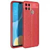 Oppo A15 Kılıf Auto Focus Kapak - Kırmızı