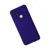 Oppo A15 Kılıf Nano İçi Kadife Silikon - Mor