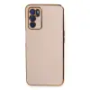 Oppo A16 Kılıf Volet Silikon - Pembe