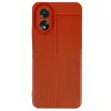 Oppo A38 Kılıf Auto Focus Kapak - Kırmızı
