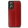 Oppo A38 Kılıf Flip Cover - Kırmızı
