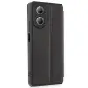 Oppo A38 Kılıf Flip Cover - Siyah
