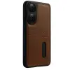 Oppo A38 Sara Kartvizitli Deri Kılıf - Taba