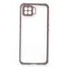Oppo A73 Kılıf Miami Şeffaf Silikon - Açık Mor