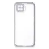 Oppo A73 Kılıf Miami Şeffaf Silikon - Lila
