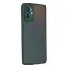 Oppo A96 Kılıf Montreal Silikon Kapak - Yeşil