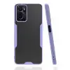 Oppo A96 Kılıf Platin Silikon - Lila
