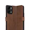 Oppo Reno 14 Trend S Plus Kapaklı Kılıf - Taba