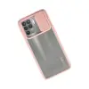 Oppo Reno 5 Lite Kılıf Palm Buzlu Kamera Sürgülü Silikon - Pembe